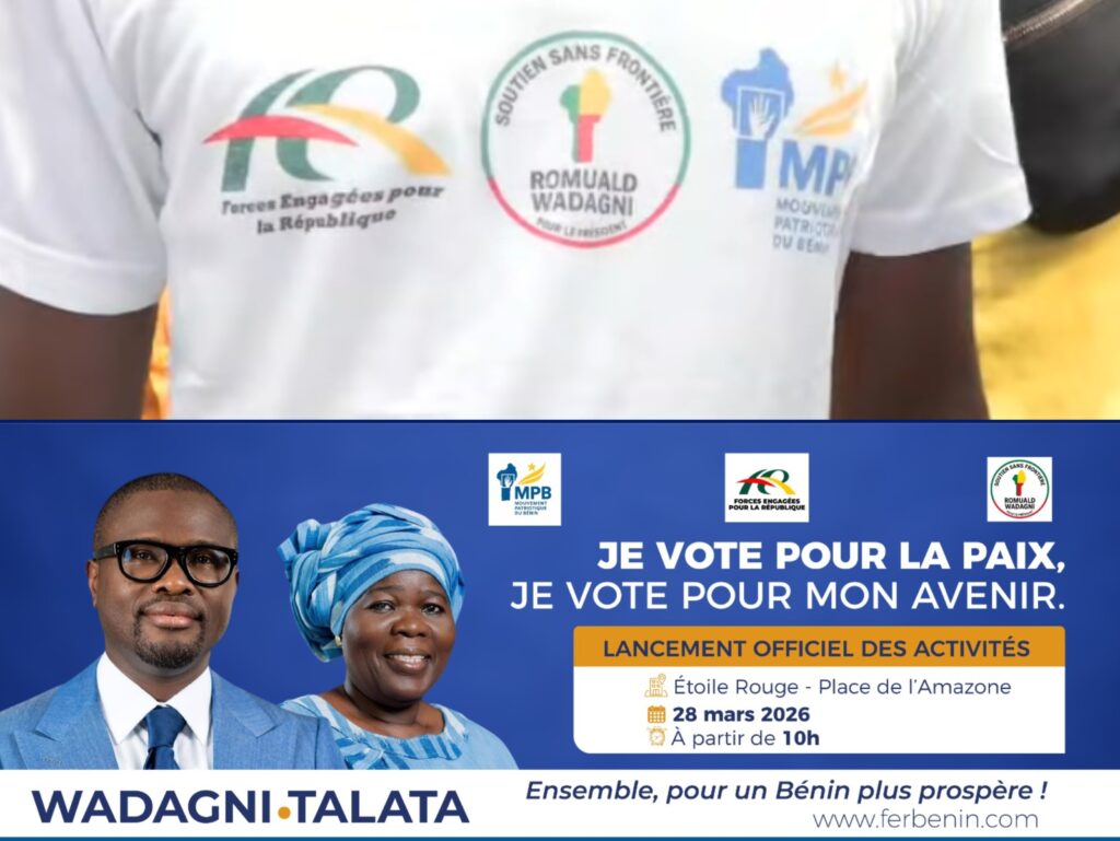 Article : Présidentielle 2026 au Bénin : une caravane électorale pour le duo Wadagni–Talata mobilise Cotonou